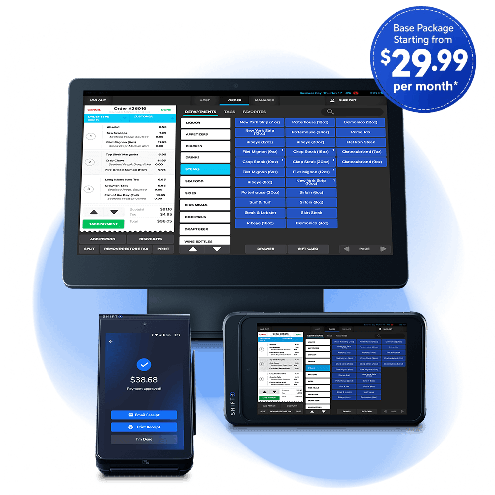 shift4 price package v1